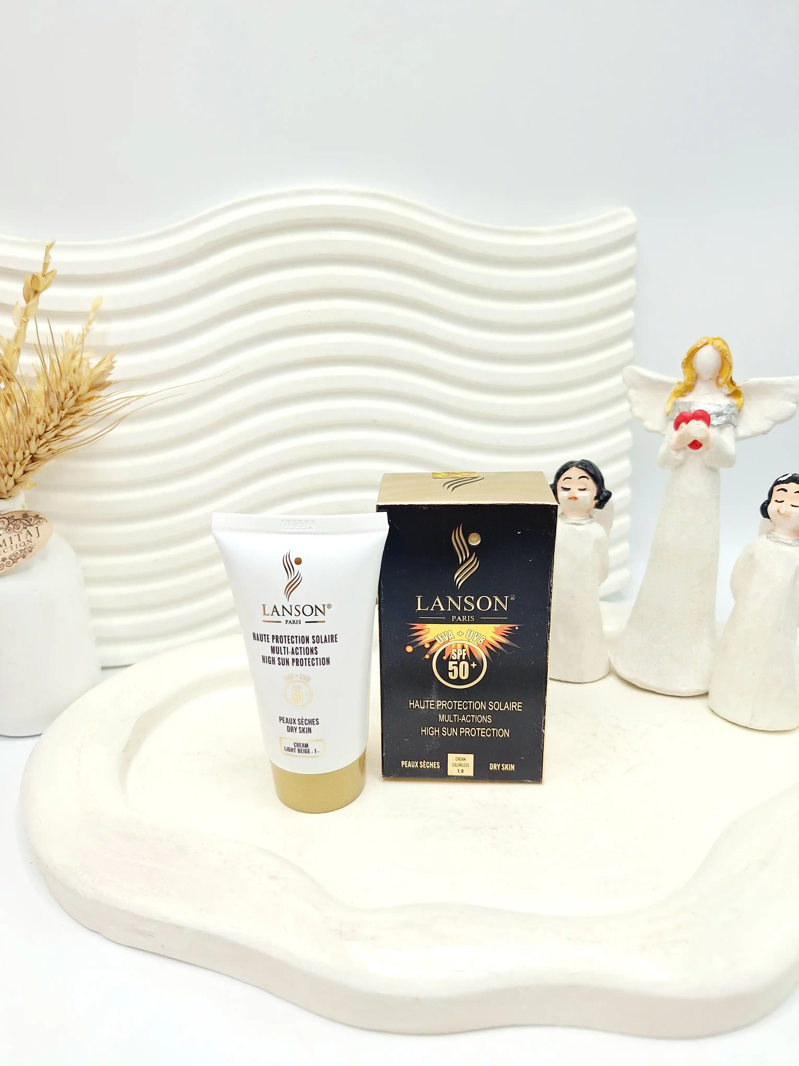 ضد آفتاب کرم پودری لانسون اصلی LANSON SPF 50 ک. ۰۰۷۳