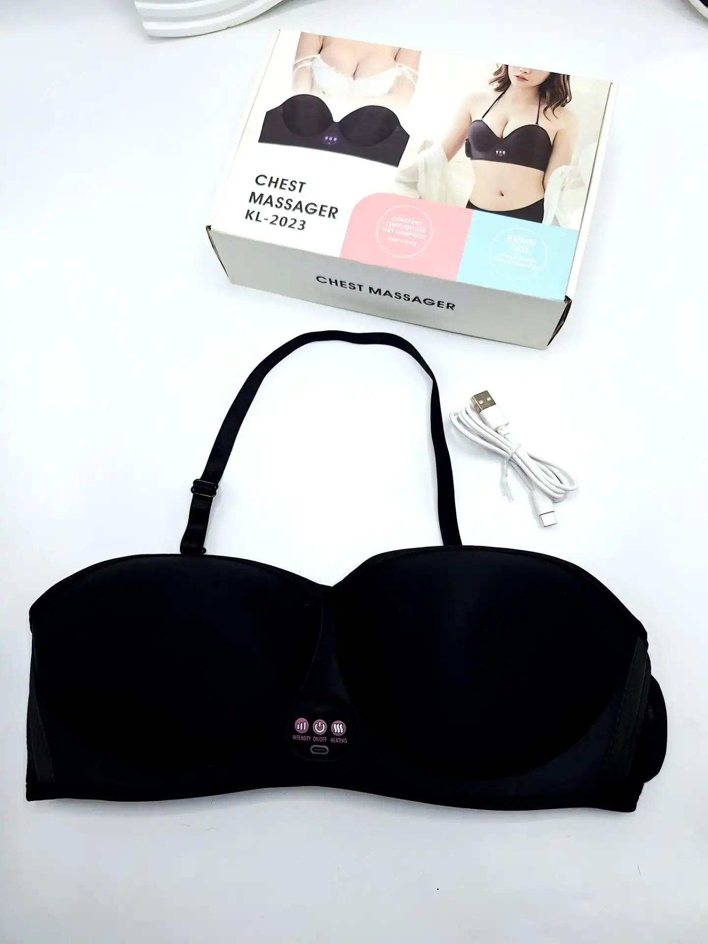 سوتین ماساژوردار برای کاهش چربی و عضلانی کردن سینه کد kl2023